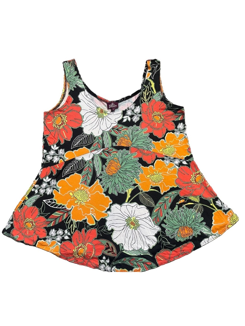 Salaam floral tank, medium